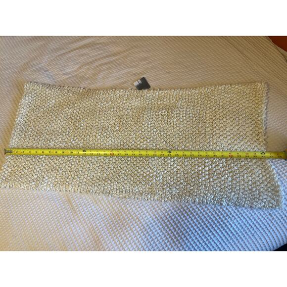 NWT Staring at Stars Anthropologie Loose Knit Ivory Cozy Chunky Infinity Scarf - Picture 5 of 12